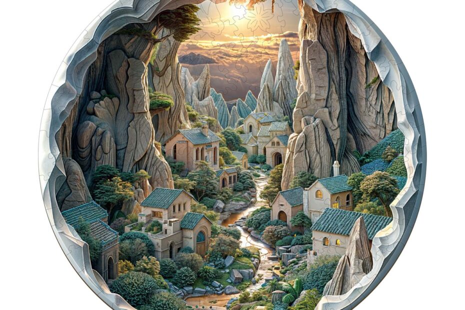 Wooden Jigsaw Puzzle – 3D Vision Inside the Cave 2 66e081cdd4f89