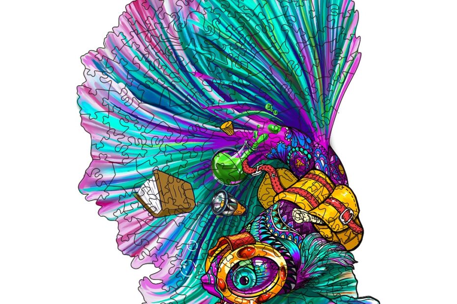 Wooden Jigsaw Puzzle -ADVENTUROUS BETTA 66de026b90615