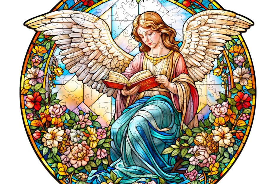 Wooden Jigsaw Puzzle – Angelic Garden 66e32a4ceec70