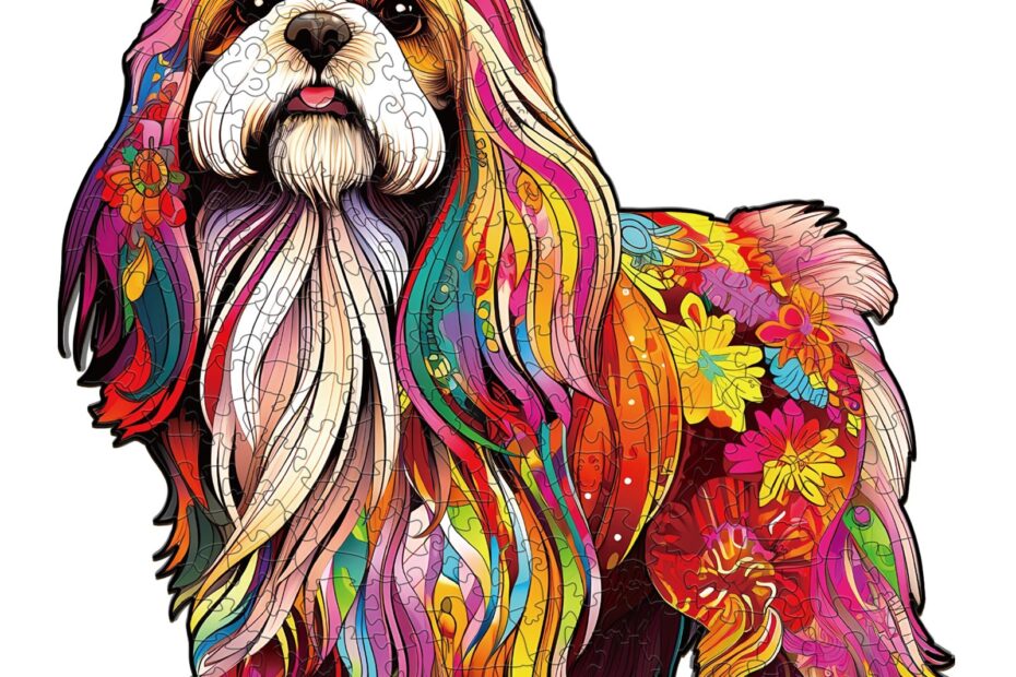 Wooden Jigsaw Puzzle-Beautiful Shih Tzu 2 66e28fa9a481f