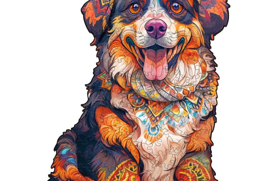 Wooden Jigsaw Puzzle – Bernese Mountain Dog 66def9e1b8b8f