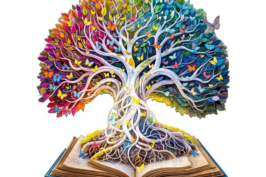 Wooden Jigsaw Puzzle – Colorful Tree of Life 66e1ff357e4c8