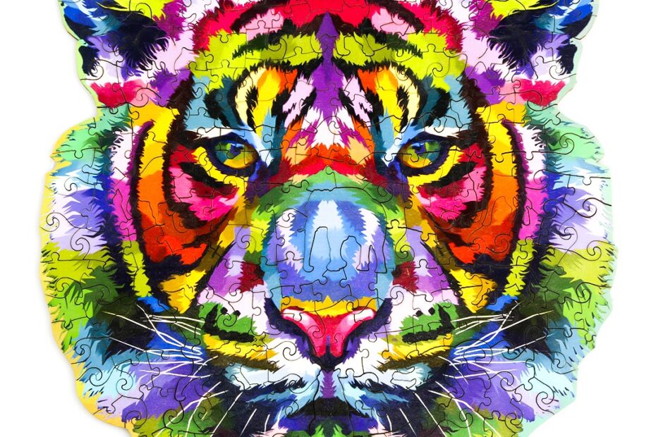 Wooden Jigsaw Puzzle-DAZZLE COLOUR THE TIGER 66dabf1c00085