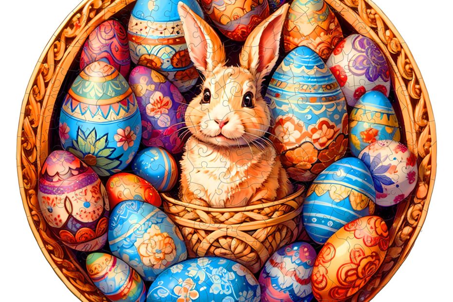 Wooden Jigsaw Puzzle-Easter Egg 66dbdfc7ad569