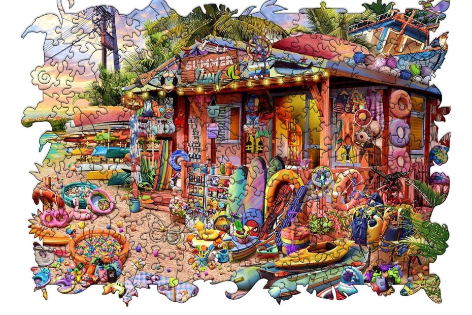 Wooden Jigsaw Puzzle-Happy Summer Time 66df18c5b8846