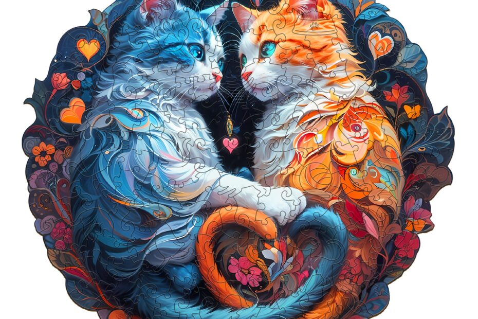 Wooden Jigsaw Puzzle – Love Hug 66df0e6f85edc