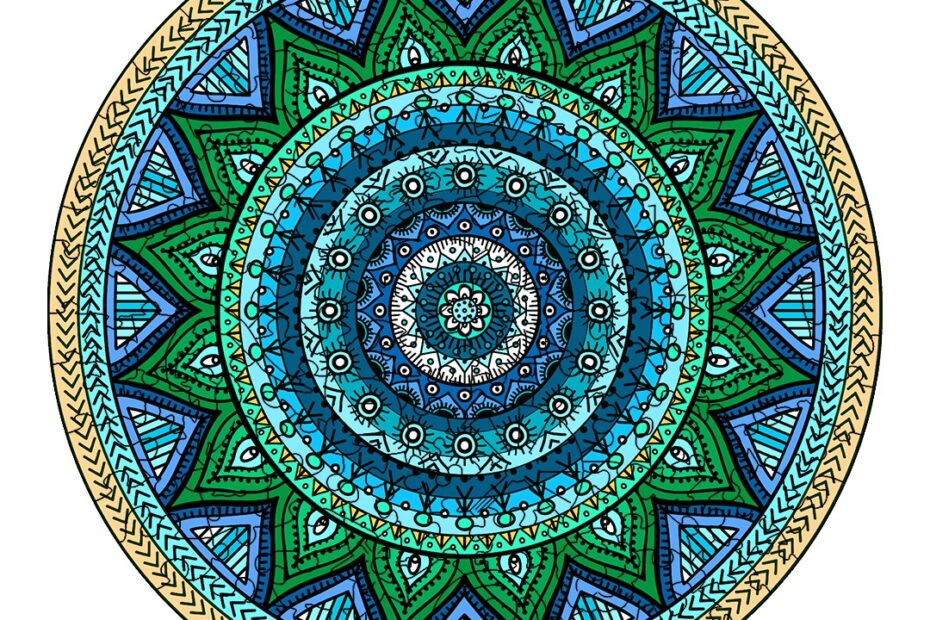 Wooden Jigsaw Puzzle- MANDALA-1 66df9487bbcc7
