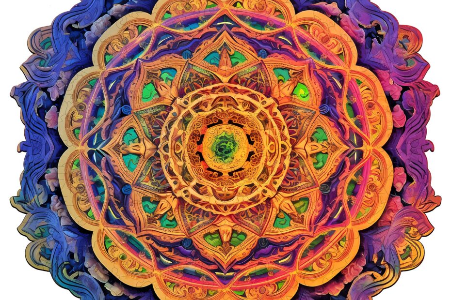Wooden Jigsaw Puzzle-Mandala 4 66dfdcd1acd2e