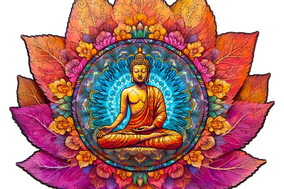 Wooden Jigsaw Puzzle – Mandala Buddhism 66ddd91be5a7a