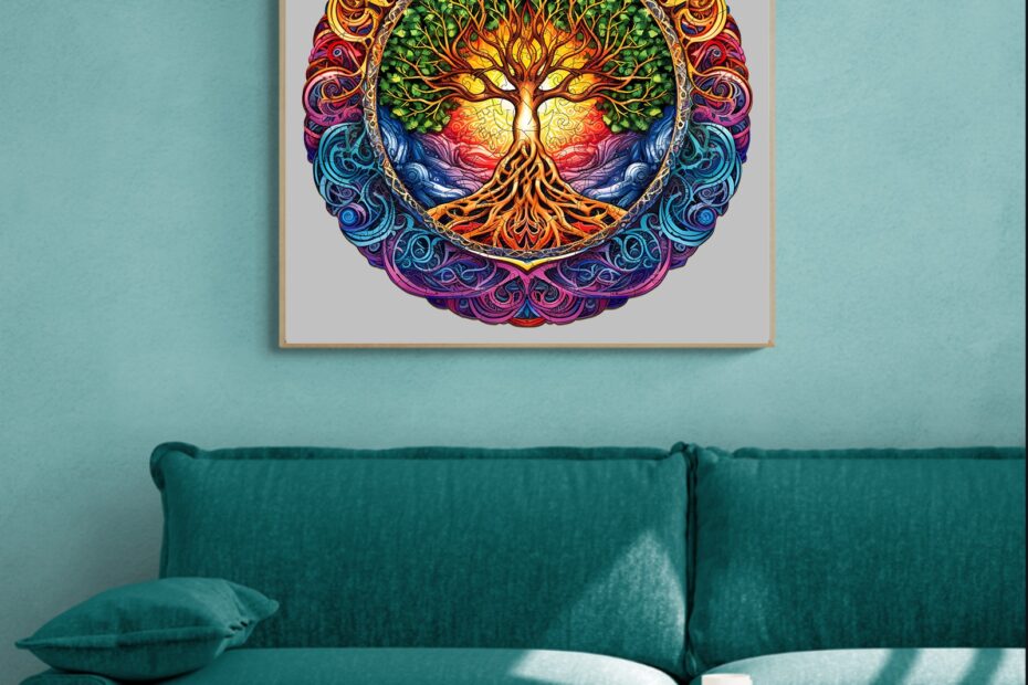 Discover the Serenity of Kaayee Mandala Jigsaw Puzzles 66e2550389841