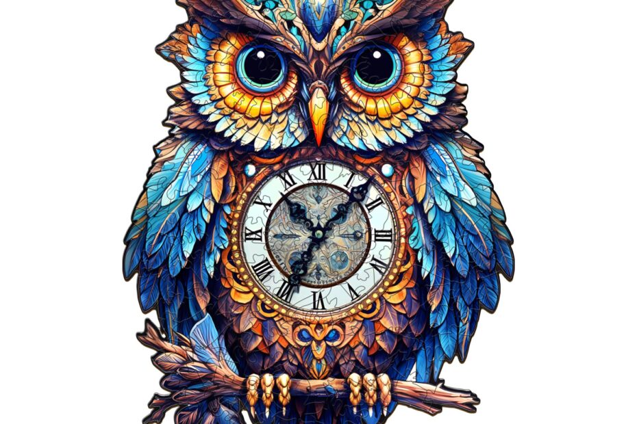Wooden Jigsaw Puzzle – Owl Clock 66d87d9abdf5d