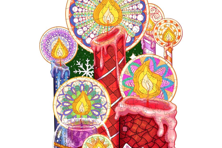 Wooden Jigsaw Puzzle – PULSATING CANDLE 66dbcb4662892