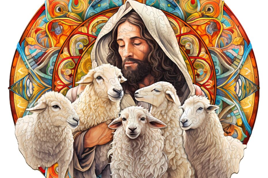 Wooden Jigsaw Puzzle-Shepherd 66d9c770a4d12