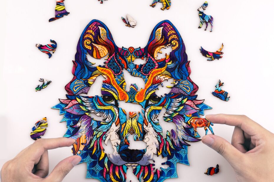 Wolf Wooden Jigsaw Puzzle 66d952da74e71