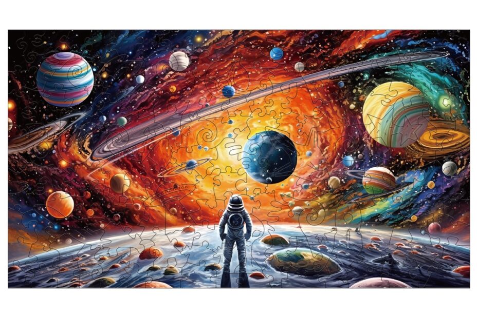 Wooden Jigsaw Puzzle-Solar System 66dcb867305be