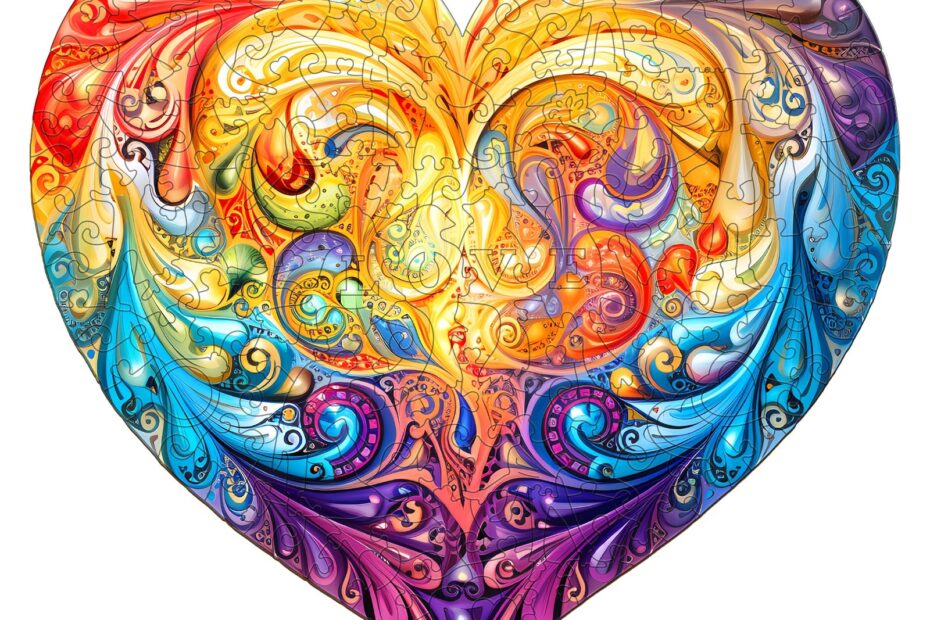 Wooden Jigsaw Puzzle-Sweet Heart 66e23d310b7ea