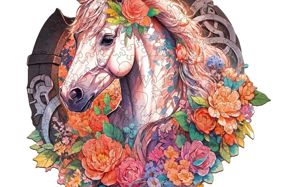 Wooden Jigsaw Puzzle-The Loyal Horse 66da76c91471f