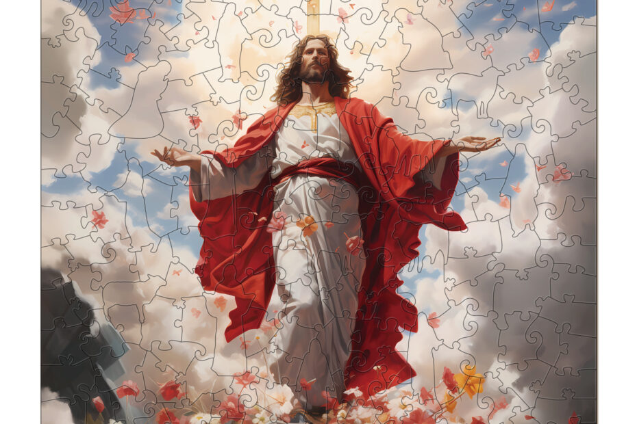 Wooden Jigsaw Puzzle – The Passion of Jesus (Heaven) 66db8d8f376e2