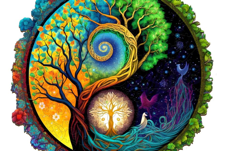 Wooden Jigsaw Puzzle-Yin-Yang Tree of Life 2 66dfa917699c4