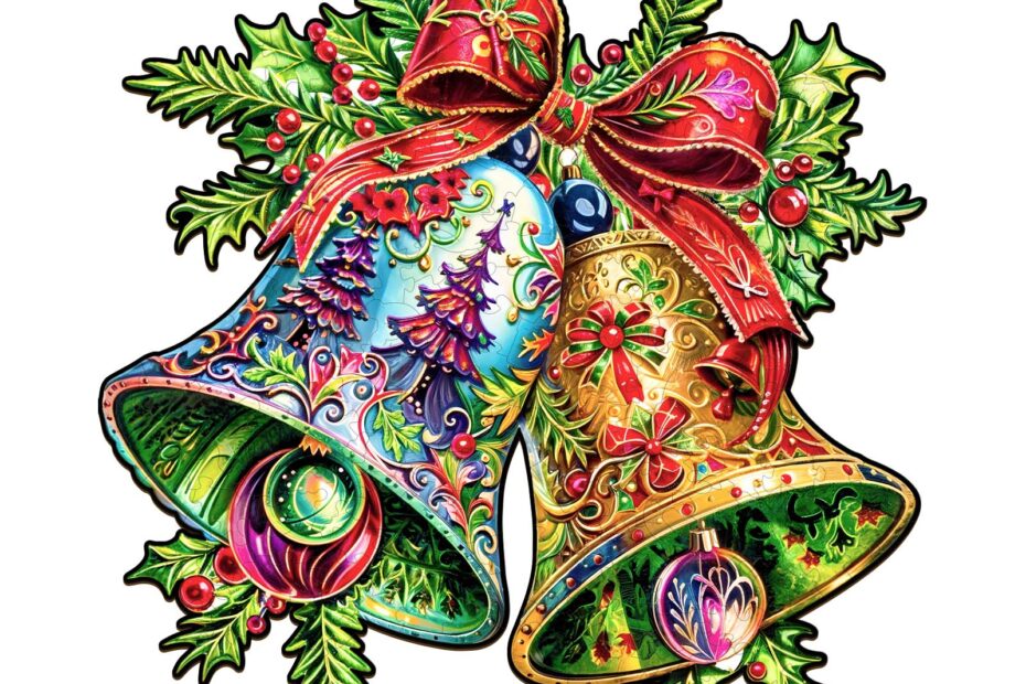 Wooden Jigsaw Puzzle – Christmas Bells